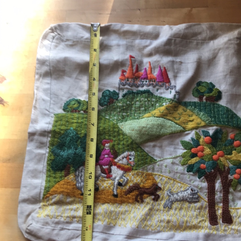 Vintage 1969 Hand Made Stitched Plowcase - Picture 2 of 6